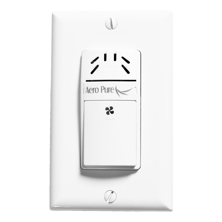 Aero Pure Bathroom Wall Mount Humidity Sensor Wayfair